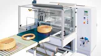 collation and grouping system. beck-allroundpacker The specialist machine for the sleeve wrapping of round and roll shaped products.