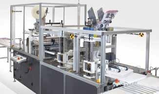 wrapped packs or shrink packs efficient automated product flow for a cost effective dispatch of goods for different pack sizes, for both single products and multipacks Take-over and grouping of