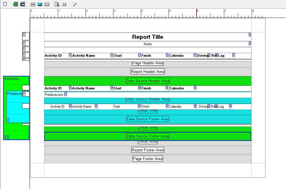 Examples of Tabular Reports created in
