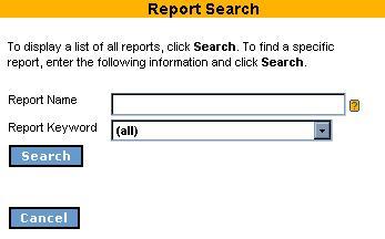 Module 3: Reporting & Delegating Manager Responsibilities 3 4 How to Run a Standard Report Using Crystal Reports 8.5 To search for a standard report: 1.