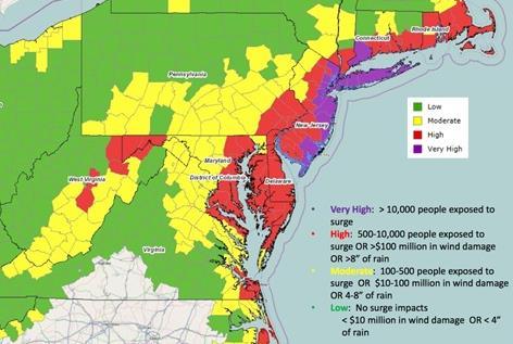 Data FEMA Disaster Declaration Data Damaged areas by Hurricane Sandy Identify firms directly damaged by Sandy using