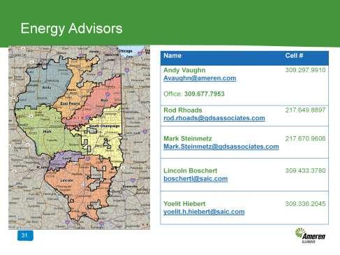 Another way to get started on your project is to contact an Energy Advisor.