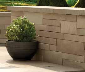 GARDEN WALLS Urban Hardscape Garden Walls by Indiana Limestone Company can add depth to any space.