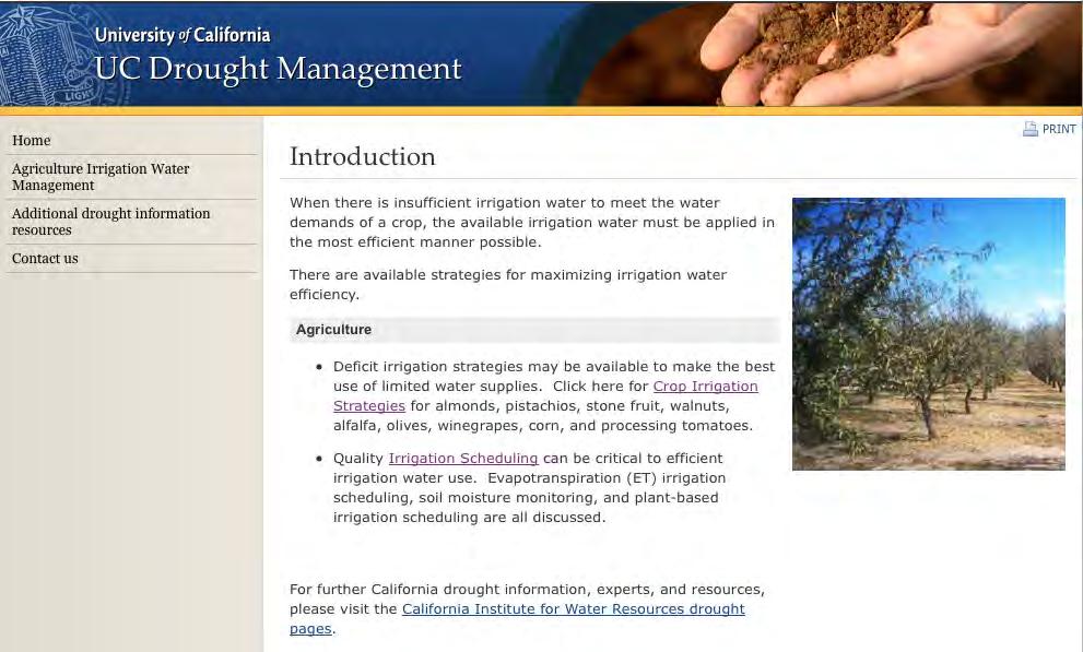 Tree Deficit IrrigaJon Info.