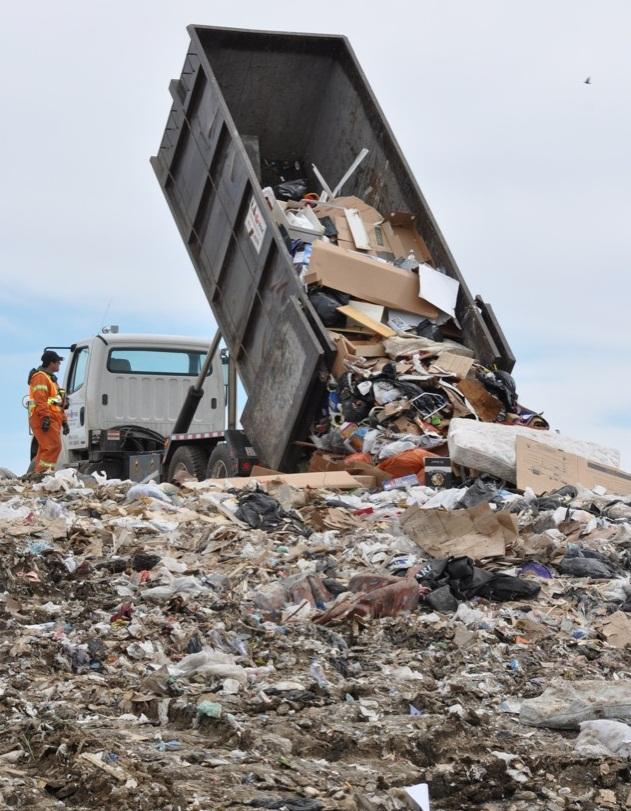 Appendix B Existing Solid Waste Management System in Red Deer The WMF is subject to annual monitoring to determine whether the groundwater and surface water may have been impacted by landfilling
