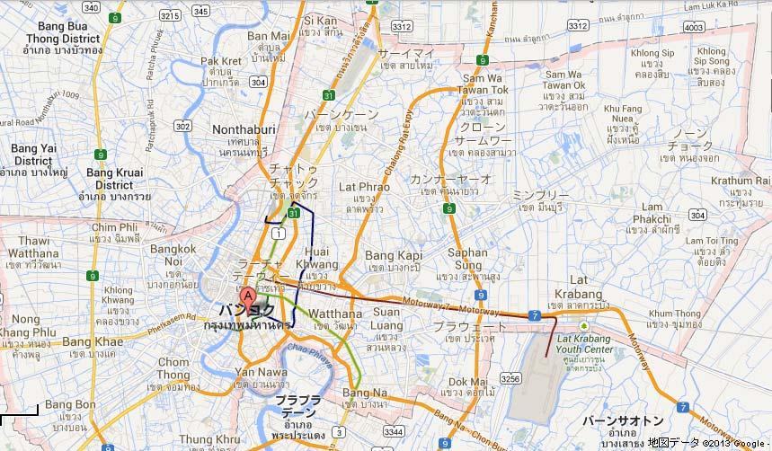 Venue Map ( 1/2 ) N KBank Chaeng Watthana Head Office KBank Phahon Yothin Head