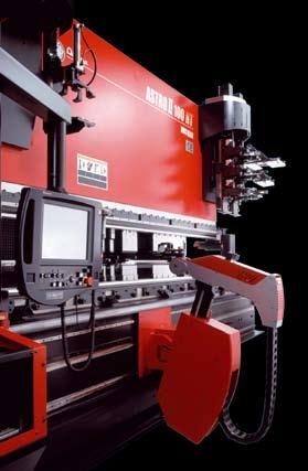 Internally consistent All components from one supplier All parts of the bending cells, including the AMNC multimedia network controller and the external ASTRO-CAM software originate from AMADA.