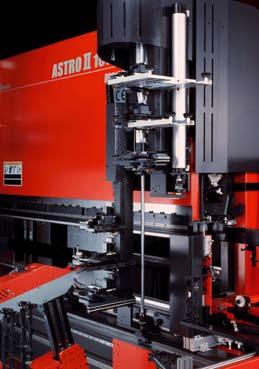 Automatic tool change for different workpiece geometries and sheet metal thickness ASTRO-100 II NT PLUS for continual product flow ASTRO-100 II NT TELUL for complex geometries ASTRO-100 automatic