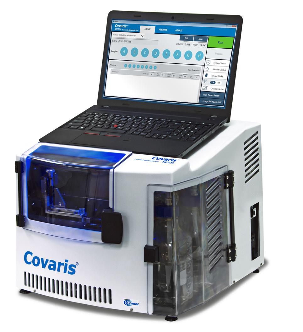 Covaris truxtrac is a robust and efficient method for the extraction of NGS-grade DNA and RNA from FFPE tissue based on Covaris Adaptive Focused Acoustics (AFA ) technology (Figure 2 and 3).