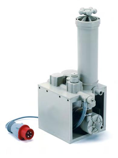 Magnetic drive pump Modular design Great resistance to acids and bases. Max.