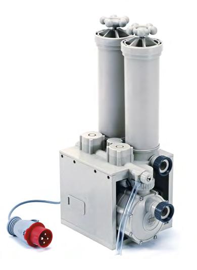 extruded cartridges Filter gauge from 1 to 50 micron Flow rates of 0.