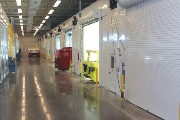 GFS Spray Booths comply with the requirements of the Uniform Fire Co