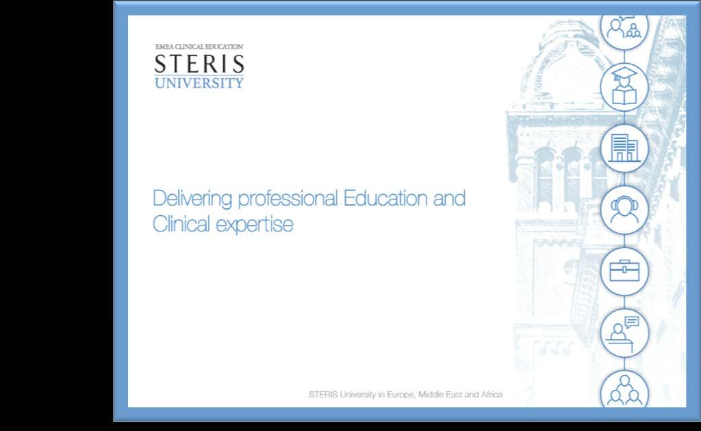 Get connected to STERIS University and its team of Expert Industry