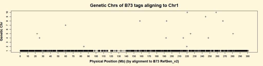 B73 reference genome highly accurate for B73 0.