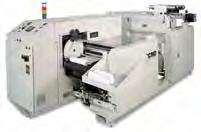Folder with Auto Stacking Up to 700 fpm (213 mpm) Folds