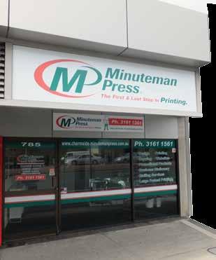WELCOME TO CHERMSIDE MINUTEMAN PRESS SERVICE INDEX Chermside Minuteman Press 1 BUSINESS STATIONERY 785 Gympie