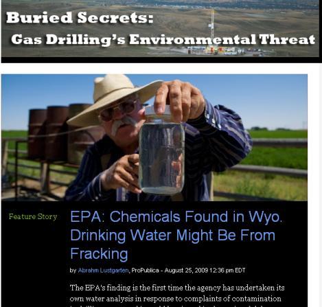 ACT of 2009 EPA request for disclosure: 09/10 SEAB: