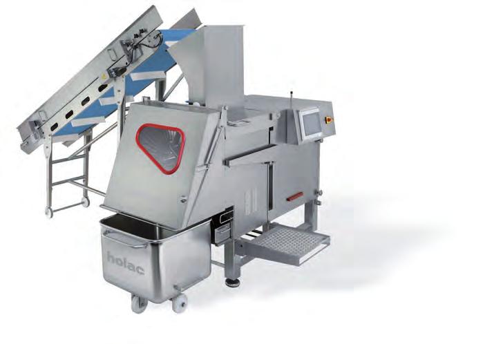 AUT 30 The flexible machine with multifunctional infeed The AUT 30 is the most flexible of the multipurpose dicers.