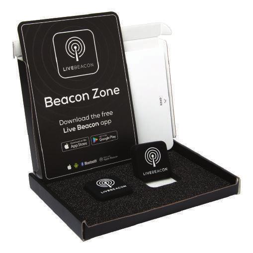Use case can be - a beacon fixed in the fence or on a shop premises or event location or