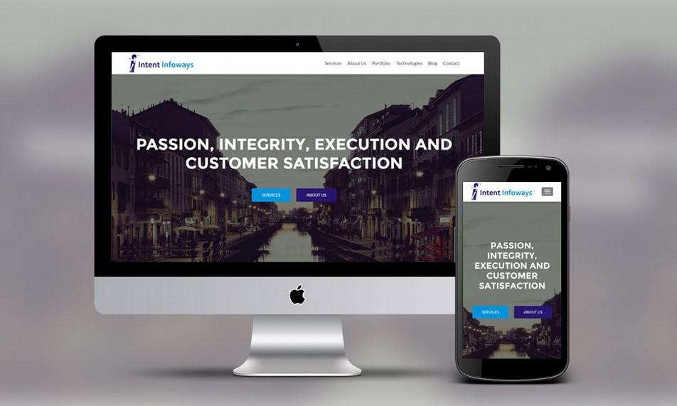 Intent Infoways We developed a website for a company who provides IT services and solutions.