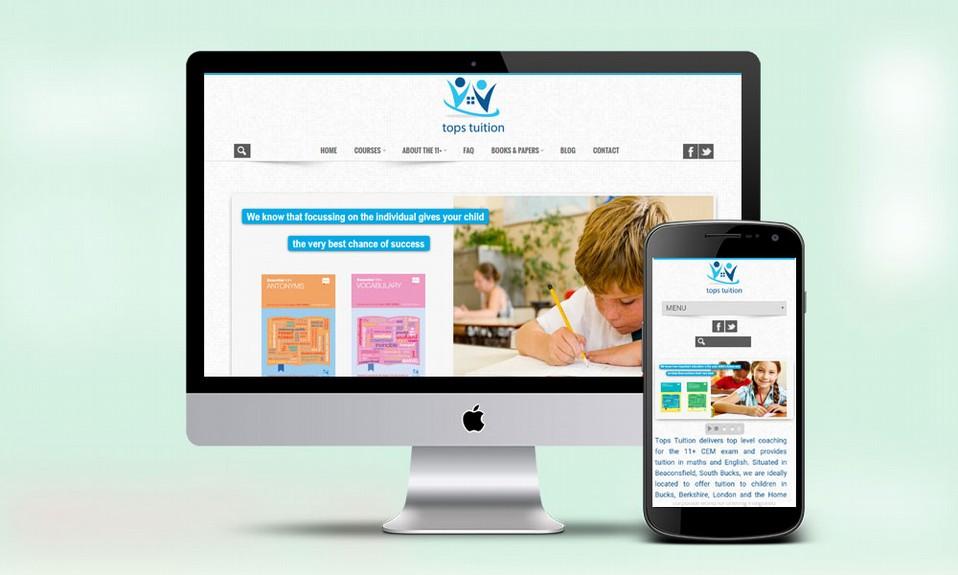 Technologies Used: PHP, WordPress Live Site: Intent Infoways Tops Tuition We developed website for a tuition agency in