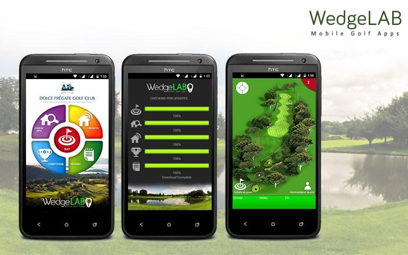 WedgeLab It is an Android and ios app for Golf Club.
