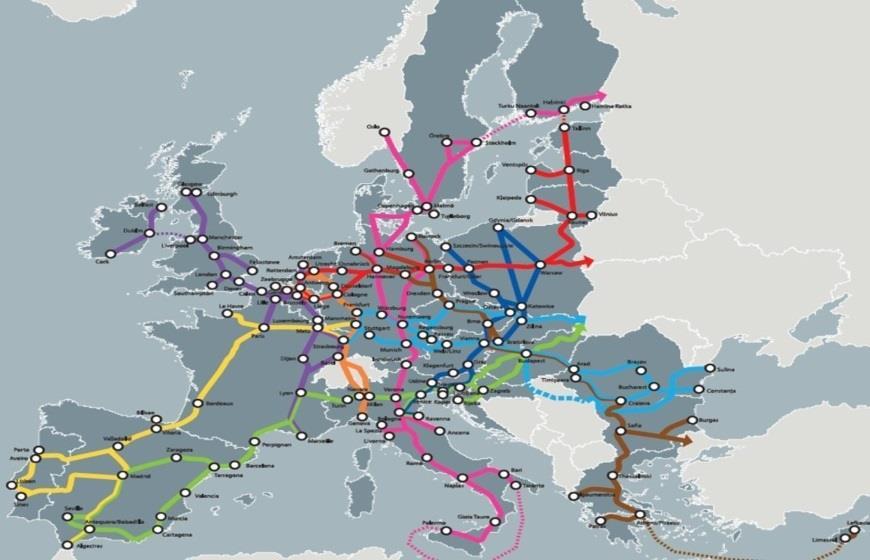 EU Inland Waterways in TEN-T Corridors Corridor Work Plan updated in June 2016 (next update in 2018) Improving compliance with certain TEN- T requirements, mostly for rail and IWT Promote innovative