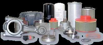 CompAir spare parts and lubricants are distinguished by the following characteristics: