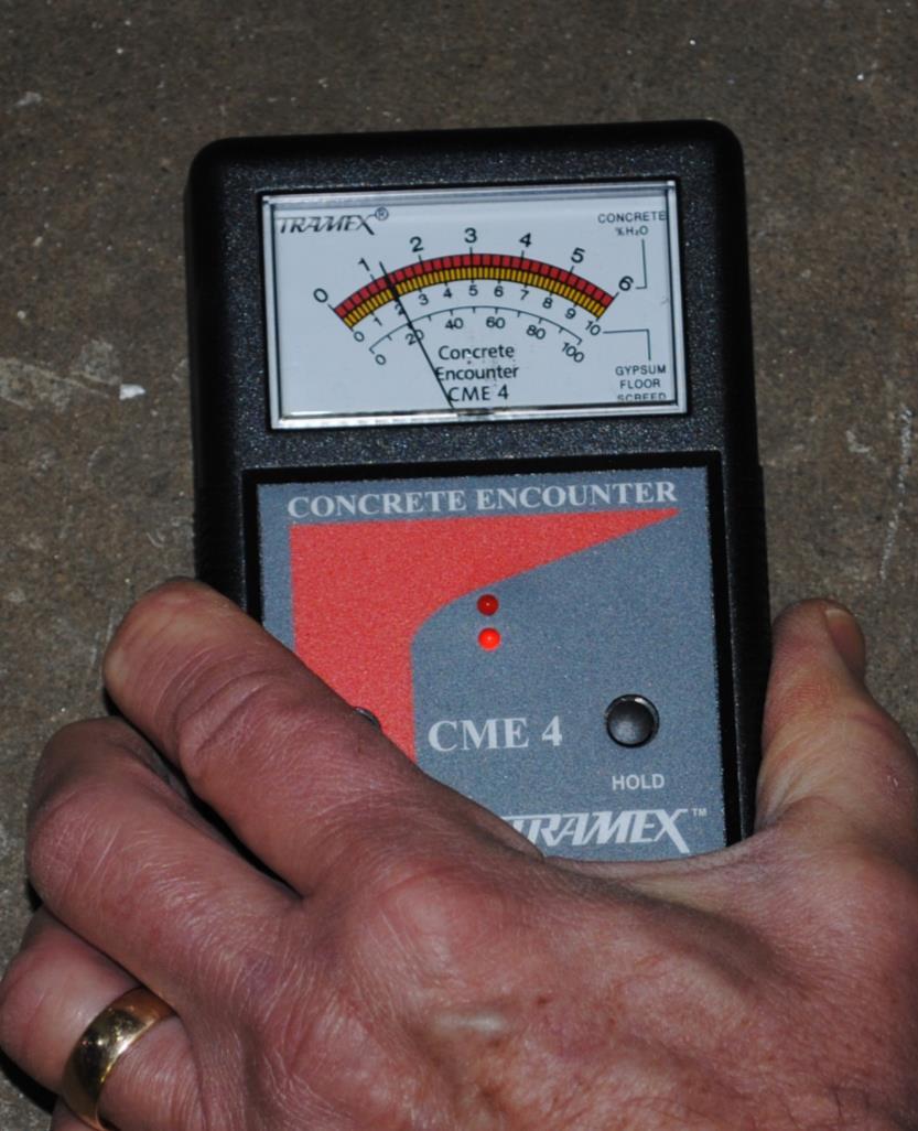 Method 2 Electrical Impedance Meter (con t) Cautions: Allow surface to dry after a rain event (2 to