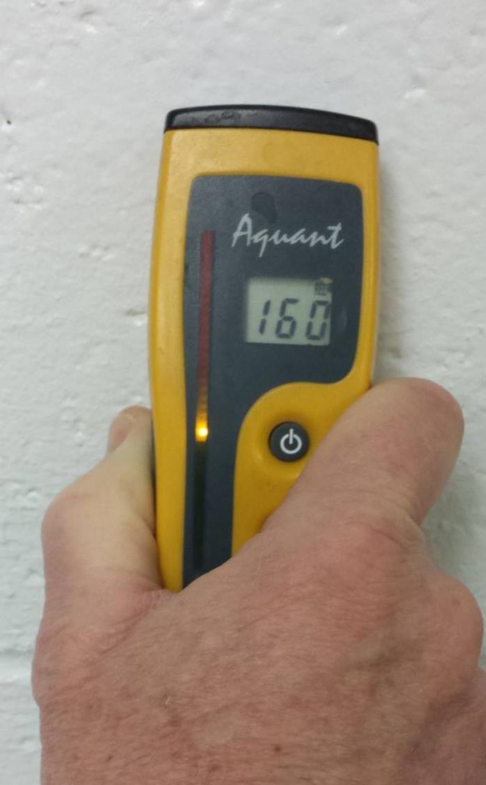 Method 3 Radio Frequency Moisture Meter (con t) Cautions: Allow surface to dry after a rain event (2 to 24 hours) or after visible evaporation of dew (min 4 hours) Certain minerals in masonry can