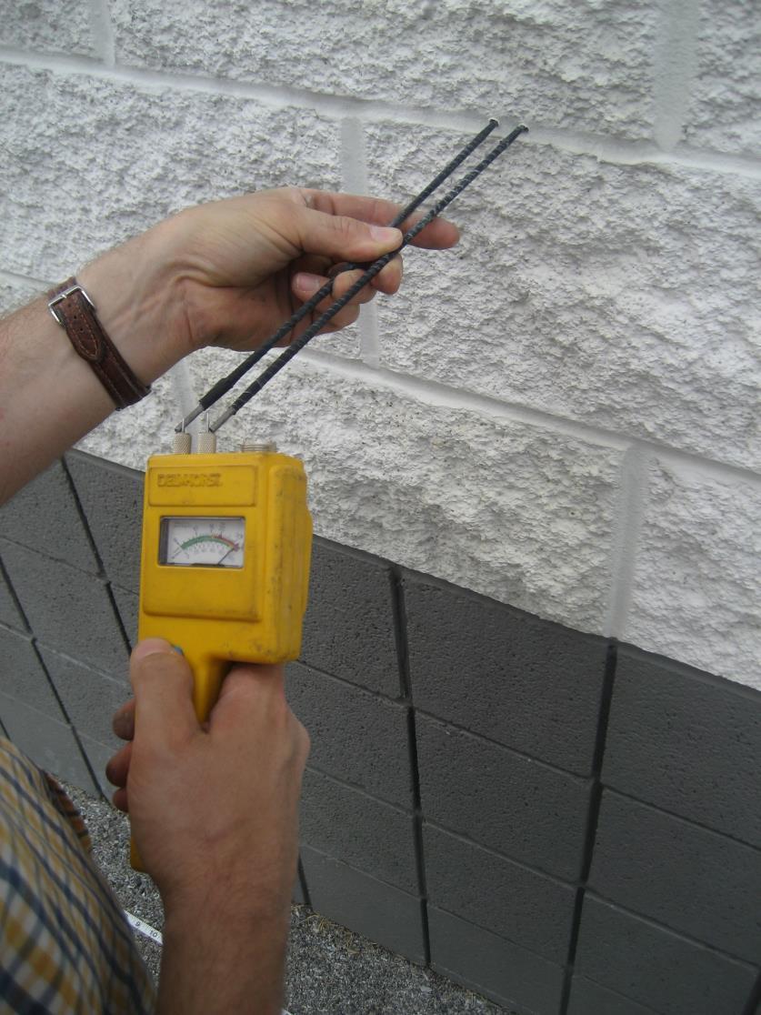 Method 4 Electrical Conductivity (Resistance) Meter (con t) Cautions: Allow surface to dry after a rain event (2 to 24 hours) or after visible evaporation of dew (min 4 hours) Certain minerals in