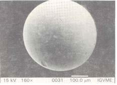 20 shows the microstructure of sintered (Th, U)O 2 pellets prepared from porous and non-porous microspheres. Fig. 20.