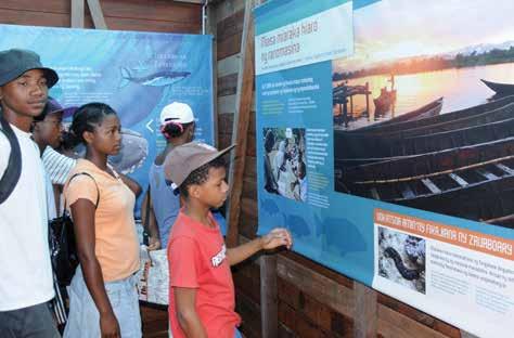 The project has established 22 environmental youth clubs to help raise awareness on the importance of conservation, and approximately 60 educators are available in the area to help integrate
