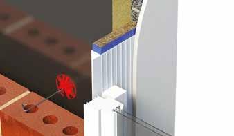 Cavity Barriers, Firestopping & Cavity Closers Alticloser XPS The thermal ALTICLOSER XPS incorporates a UPVC outer which acts as a damp proof barrier while the insulated XPS core reduces thermal