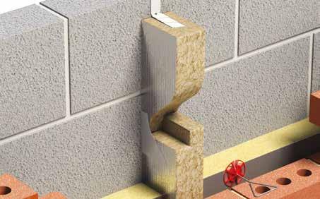 Cavity Barriers, Firestopping & Cavity Closers FIRE STOP SLAB 556 designed to prevent the passage of fire Through concealed voids within the external fabric of a masonry wall construction.
