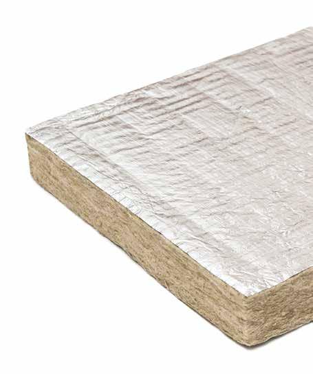 Technical Insulation & Fabrication Services FOIL FACED ROCKFIBRE SLAB 573 & 574 Foil Faced Rockfibre Slab 573 & 574 is designed for use in thermal and acoustic applications where a high efficiency