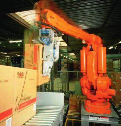 As industry looks to increase efficiencies robotic handling solutions can offer many benefits:- l l l l Reducing manual handling costs Improves line efficiencies and reduces product damage Offers