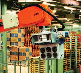 GANTRY ROBOTS For larger and more intricate palletising and depalletising, production or projects