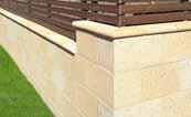 Exposed 440 x 240 x 250mm Square Edge Eco Capping