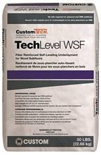 TechLevel-WSF Fiber Reinforced Self- Underlayment for 1 Product Name TechLevel-WSF Fiber Reinforced Self- Underlayment for Wood Subfloors 2 Manufacturer Custom Building Products Technical Services
