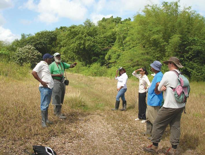 4.3 Participatory forest management in the Caribbean modelling was used to assess climate change vulnerability for the island of Tobago.