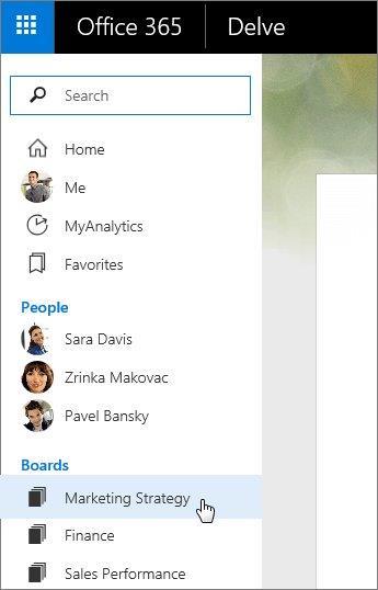 DELVE Delve is a web-based collaboration tool which helps users find and discover information relevant to them across all Microsoft