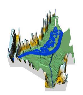 Hydrological Services Flood Risk Map Inundation Analysis