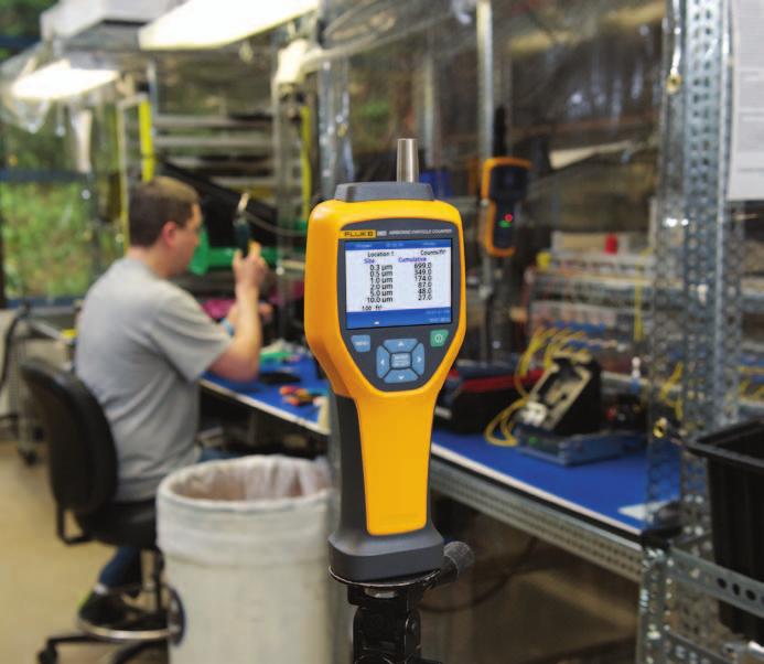 Indoor air quality monitoring made easy with the Fluke 985 Particle Counter Application Note Introduction Energy savings is top of facilities owners agenda.