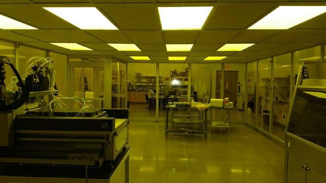 lab, 600 sq. ft. cleanroom class 100-1000 Revenues projected by Q3-2017 Capital raised $1.