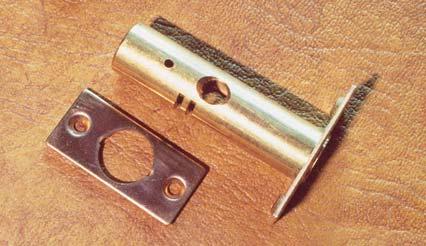 A brass forged handle was designed and developed with the co-operation of a major hot brass stamper, whose involvement from an early stage resulted in substantial cost savings over the original