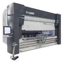 ultimate hydraulic press brake featuring LVD s Easy-Form Laser adaptive bending system.