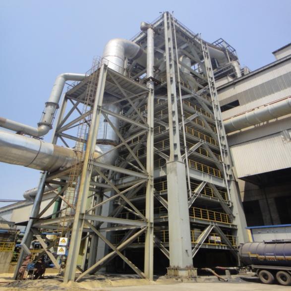High efficiency raw gas dedusting technology Laiwu Steel 3 # BF raw gas system adopts high efficient axial cyclone dedusting technology.