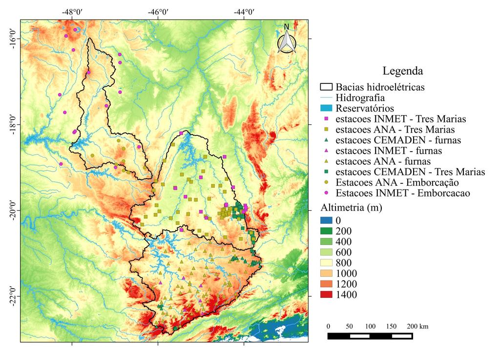 Sao Francisco River basin: Weekly monitoring and early