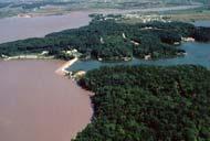 3. Reservoirs alters silt-flow